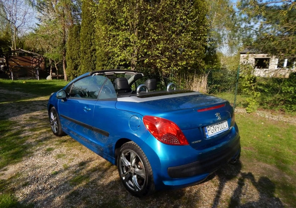 Peugeot 207 CC cena 14999 przebieg: 87000, rok produkcji 2007 z Gniezno małe 326